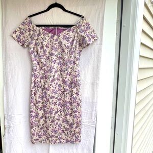Purple Flower dress
